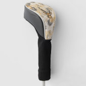 Ländliches Wald Reh Muster Golf Headcover (angewinkelt)
