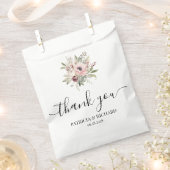 ländliches Wasserfarben-Blumenbouquet Geschenktütchen (Ausgeschnitten)