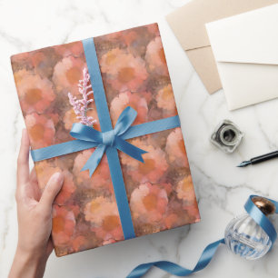 Ländliches Wasserfarben-Gänseblümchen-Blumenmuster Geschenkpapier