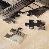 Ländliches Zugpferd Puzzle (Seite)