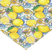 Landlimonen Kurzer Tischläufer (Ecke)