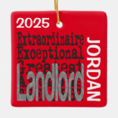 Landlord Extraordinaire CUSTOM Keramikornament (Vorderseite)