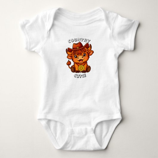 LANDMÄDCHEN BABY STRAMPLER (Vorderseite)