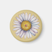 Landmädchen-Gänseblümchen  Magnet (Vorne)