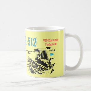 Landmaschinen DDR Design Kaffeetasse