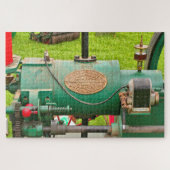 Landmaschinen für den Motor von Benzin Puzzle (Horizontal)