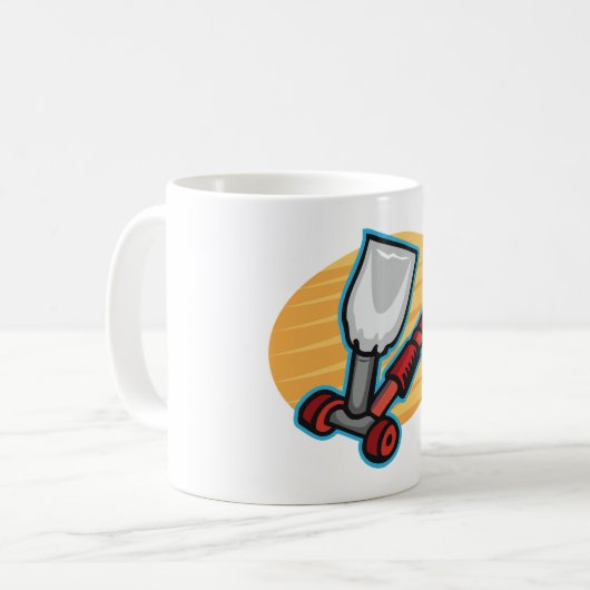 Landmaschinen Kaffeetasse (Vorderseite Links)