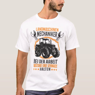 Landmaschinenmechaniker Traktor Werkzeug Trecker T-Shirt