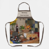 Landmesse Ernteertrag Personalisiert anzeigen Schürze (Vorderseite)