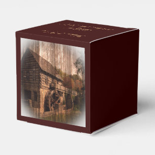 Landmühle auf dem alten Bauernhof Geschenkschachtel