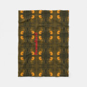 Landnächtelandschaft; Jäger- oder Erntemond Fleecedecke (Vorderseite)