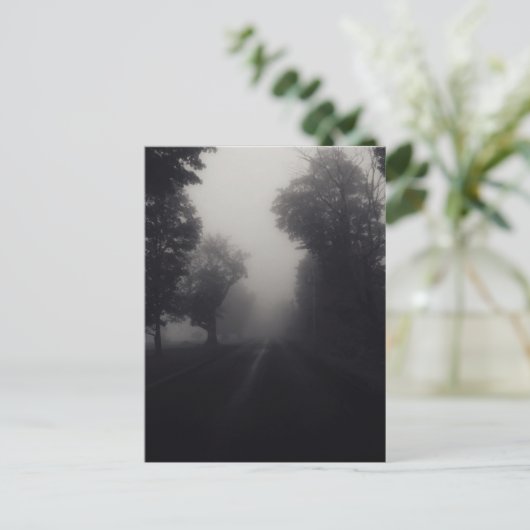 Landnebel Postkarte (Stehend Vorderseite)