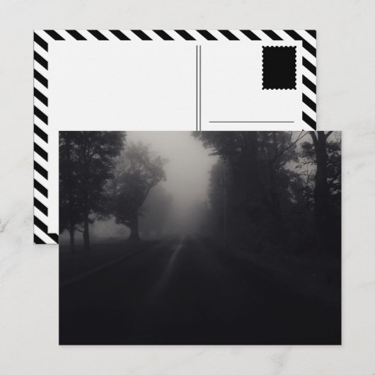 Landnebel Postkarte (Vorne/Hinten)