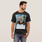 Lando Norris Mclaren Monaco Grand Prix 2021 Poster T-Shirt (Vorne ganz)