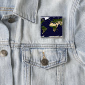 Landoberfläche, flaches Wasser und schattiges Topo Button (Beispiel)