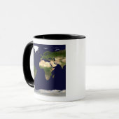 Landoberfläche, flaches Wasser und schattiges Topo Tasse (Vorderseite Links)