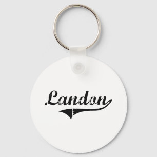 Landon klassischer Art-Name Schlüsselanhänger