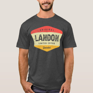 Landon Personalisiert Name - Landon T-Shirt