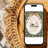 Landpferd-Geburtstags-Einladung Einladung