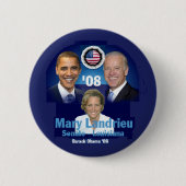 Landrieu LA Knopf Button (Vorderseite)