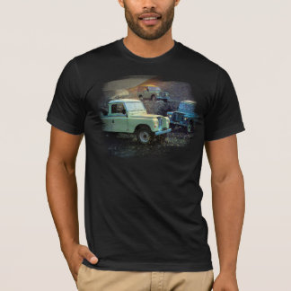 Landrover Mens T - Shirt der 1970er Jahre