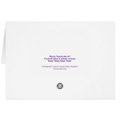 Land's End #1 mit Gedicht: Einige ruhige Zeiten (Rückseite Horizontal)