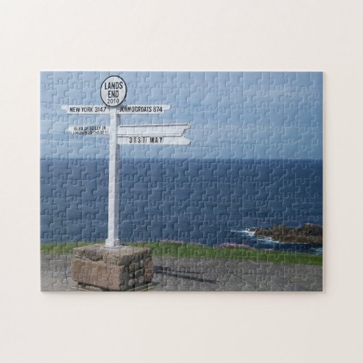 Land's End Cornwall Puzzle (Horizontal)