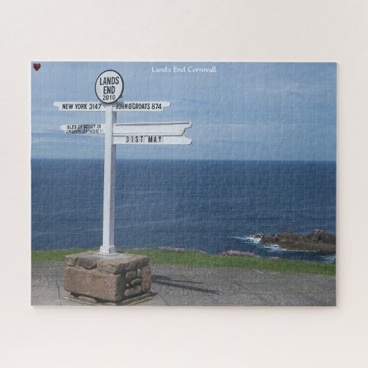 Lands End Cornwall Puzzle (Horizontal)