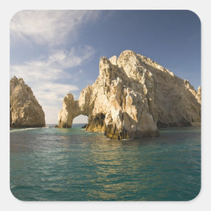 Land's End, Der Bogen nahe Cabo San Lucas, Baja Quadratischer Aufkleber