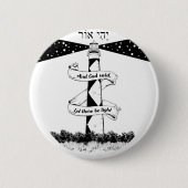 Land's End John o'groats Leuchtturme Button (Vorderseite)