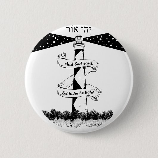 Land's End John o'groats Leuchtturme Button (Vorderseite)