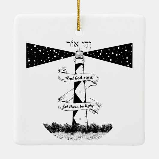 Land's End John o'groats Leuchtturme Keramikornament (Rückseite)