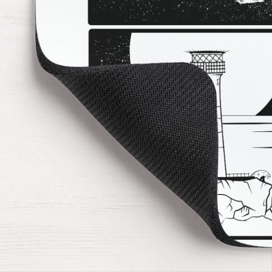 Land's End John o'groats Leuchtturme Mousepad (Ecke)