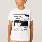 Land's End John o'groats Leuchtturme T-Shirt (Vorderseite)