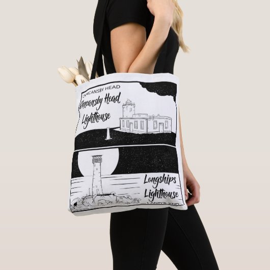 Land's End John o'groats Leuchtturme Tasche (Von Nahem)