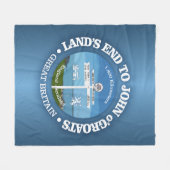 Land's End to John o'Groats (Fahrrad c) Fleecedecke (Vorderseite (Horizontal))