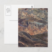 Landsat 7 Gosses Bluff Postkarte (Vorne/Hinten)