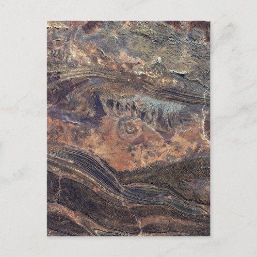 Landsat 7 Gosses Bluff Postkarte (Vorderseite)