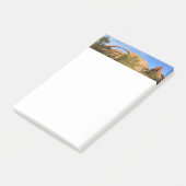 Landscape Arch im Arches National Park Post-it Klebezettel (angewinkelt)