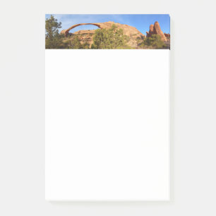 Landscape Arch im Arches National Park Post-it Klebezettel