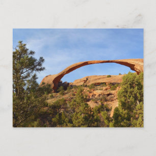 Landscape Arch im Arches National Park Postkarte