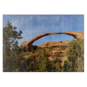 Landscape Arch im Arches National Park Schneidebrett