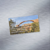 Landscape Arch Ristorante da Valentino Magnetische Visitenkarte (Beispiel)