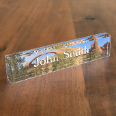 Landscape Arch Ristorante da Valentino Namensplakette (Seite)