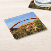 Landscape Arch Ristorante da Valentino Rechteckiger Pappuntersetzer (angewinkelt)