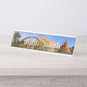 Landscape Arch Ristorante da Valentino Schreibtischnamensplakette (Vorderseite )