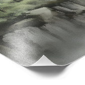 Landscape Asia Malerei Fotodruck (Ecke)