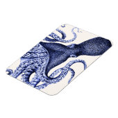 Landscape Blue Octopus Magnet (Linke Seite)