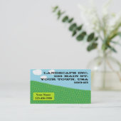 Landscape Business Card Visitenkarte (Stehend Vorderseite)
