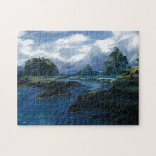 Landscape Custom Art Foto Puzzle